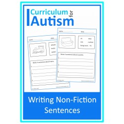 Writing Non Fiction Sentences Worksheets